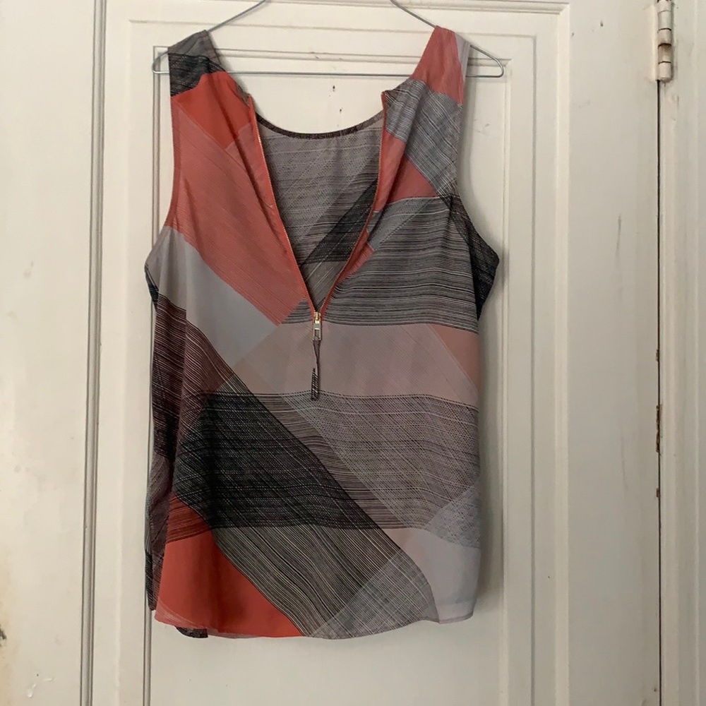 Apartment 9 Large Women’s Zip-Up Tank Top